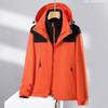 Winter Three-in-one Jacket for Women Two-piece Collection Thickened and Velvet Removable Liner Mountaineering Jacket Wind Resistant Jacket