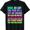 Gen A Slang Teachers Happy Last Day Of School 2025 Funny T Shirt Vintage Soft Versatile Top For Everyday Wear