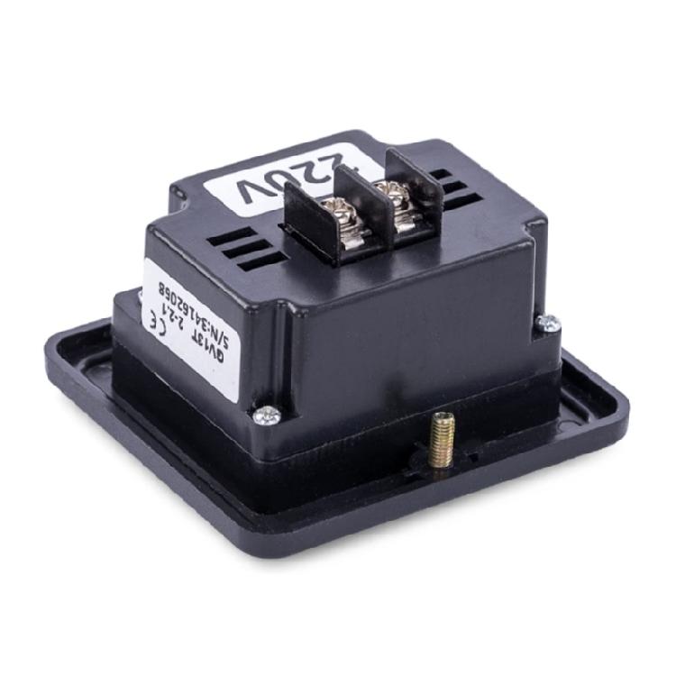 AC Digital Electric Gauges 220V Generator High Accuracy Shockproof Generator Electric Indicator for Backup Energy Sources