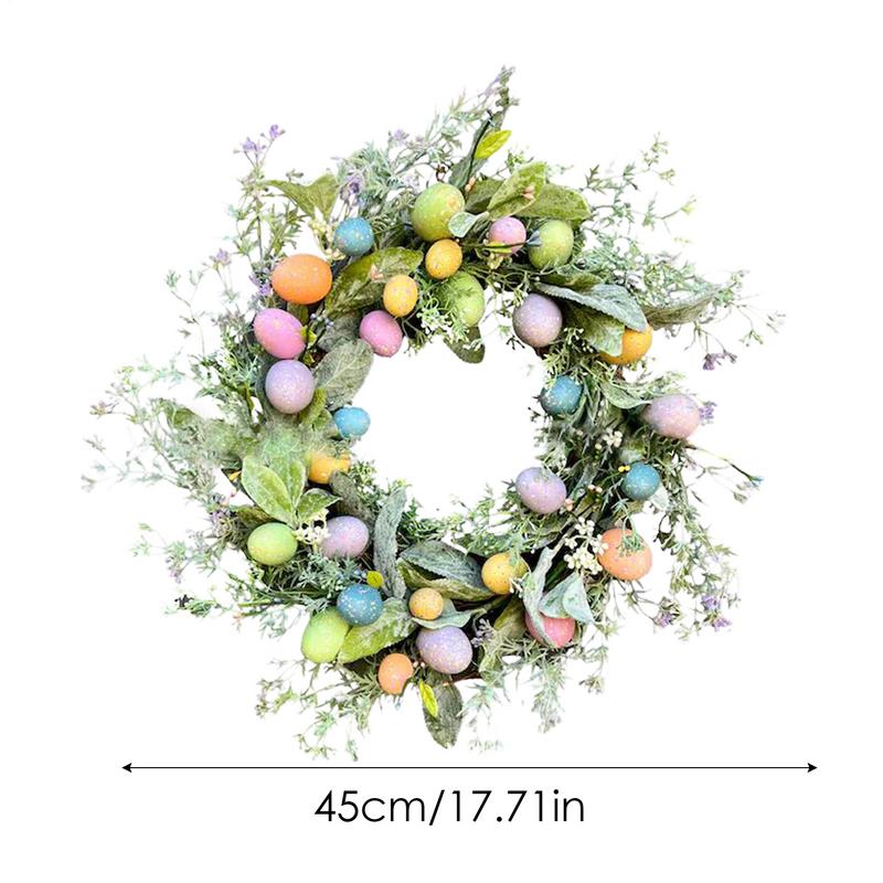 Outdoor Easter Door Decorations Garland Home Egg Decoration Decoration Props Easter Decoration Wreath