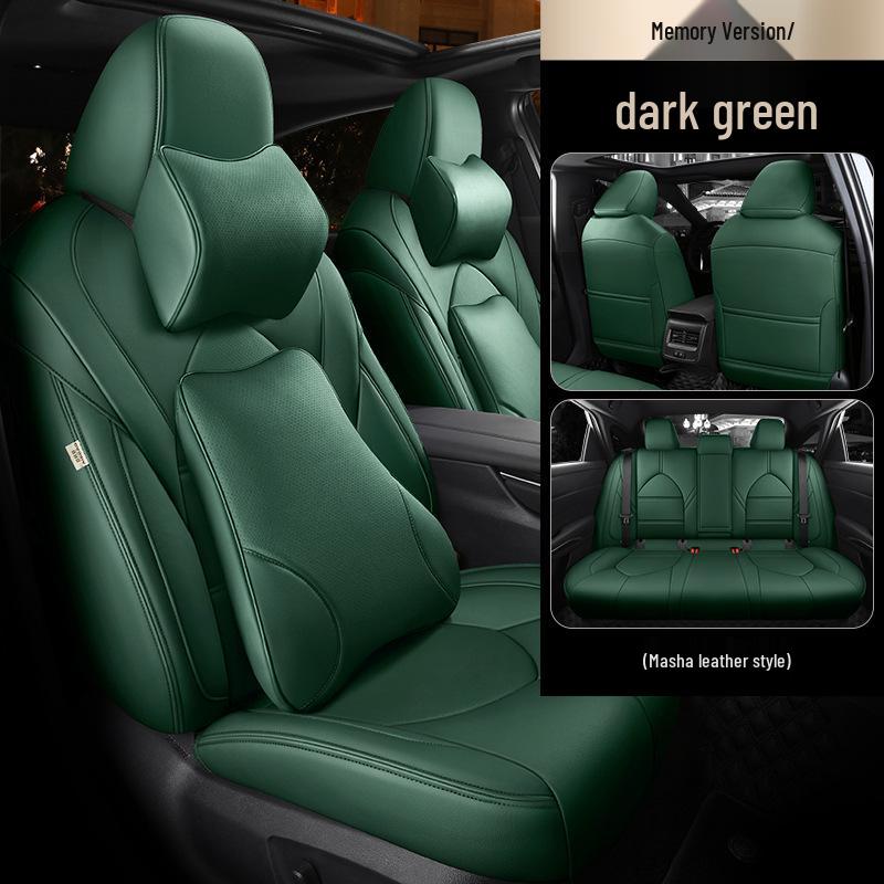 Universal Genuine Leather All-Season Car Seat Cover for Five-Seat Models