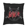 Modern Heavy Metal Rock Band Slayers Cushion Cover Velvet Pillow Case Living Room Decoration Pillowcase