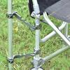 Aluminum Fishing Chair Umbrella Bracket Adjustable Fishing Chair Umbrella Holder Clamp Fishing Chair Clamp Bracket