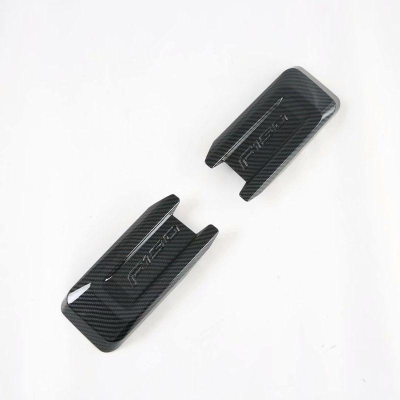 For 2017 To  Ford F150 Raptor Car Front Fog Light Lamp Cover Trim Exterior ABS Decor Frame Car Styling Garnish Accessories