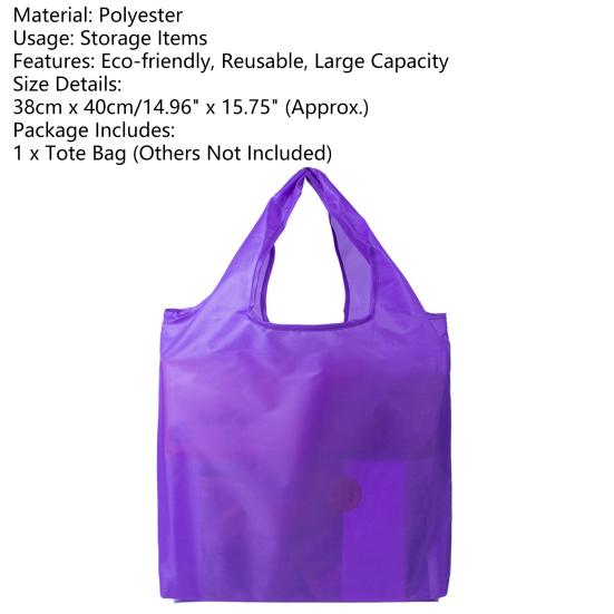 Geantă reutilizabilă de mare capacitate, ecologică, pentru cumpărături, jucărie, geantă de depozitare a legumelor pentru supermarket