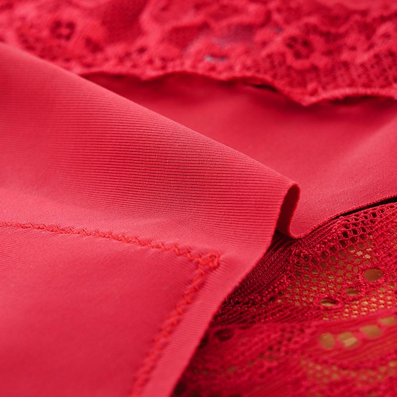 Damskie majtki z kwiatowej koronki, przezroczyste, z ażurową koronką, bezszwowe slipy, seksowna bielizna dla kobiet