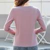 NaVaVa Women Simple Daily V Neck Long sleeVe T shirT nT2883