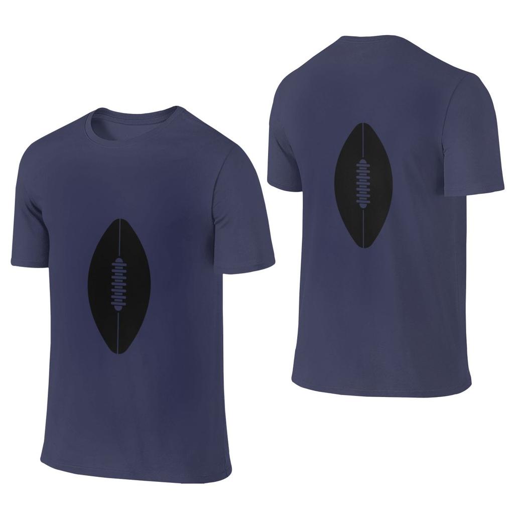 Simple American Football Ball Tshirt Comfortable Reversible Tshirt Sports Street Durable Unisexs Tshirts