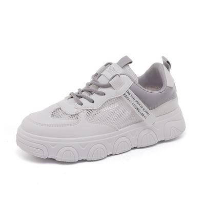 Mesh Breathable Little White Shoes Women's Summer New Sports and Leisure Board Shoes Student Tide