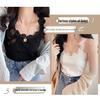 Korean Style Lace Trim Slim-Fit Camisole for Women - Sleeveless Base Layer Top