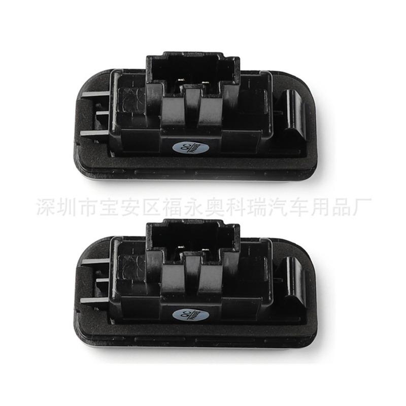 LED License Plate Light Compatible with Mercedes Benz W203 4D Sedan High Quality Car Accessories tallation Kit Easy DIY Fit