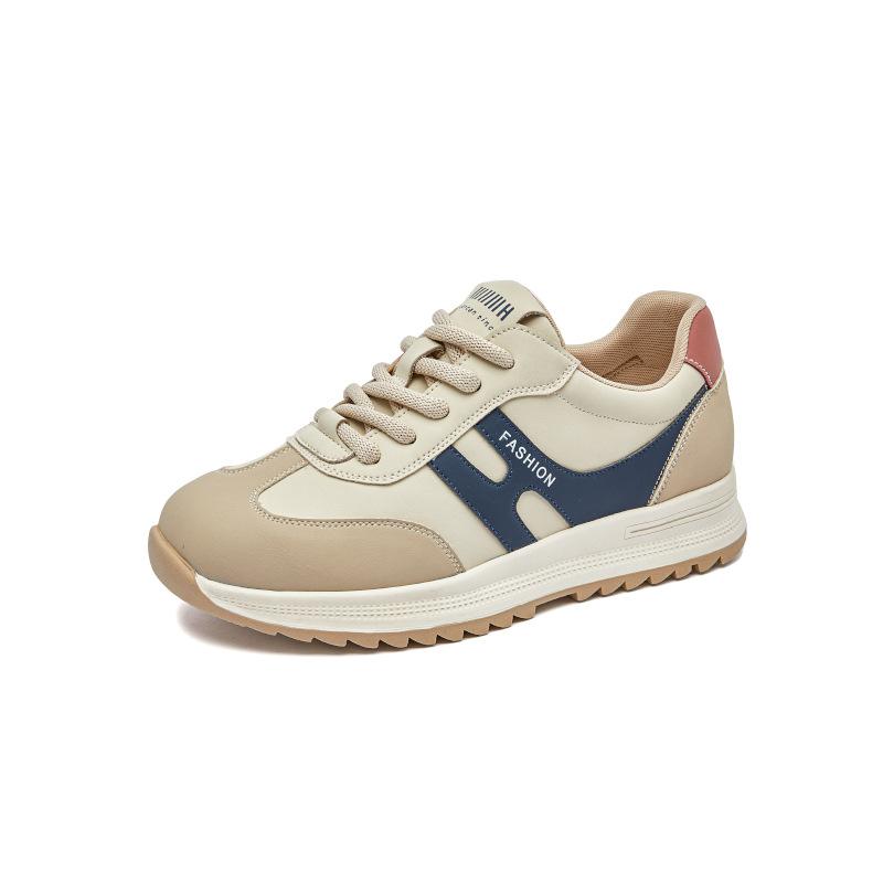 Forrest Gump shoes women's 2025 spring new thick-soled German training shoes women's casual versatile white shoes women's sports women's shoes