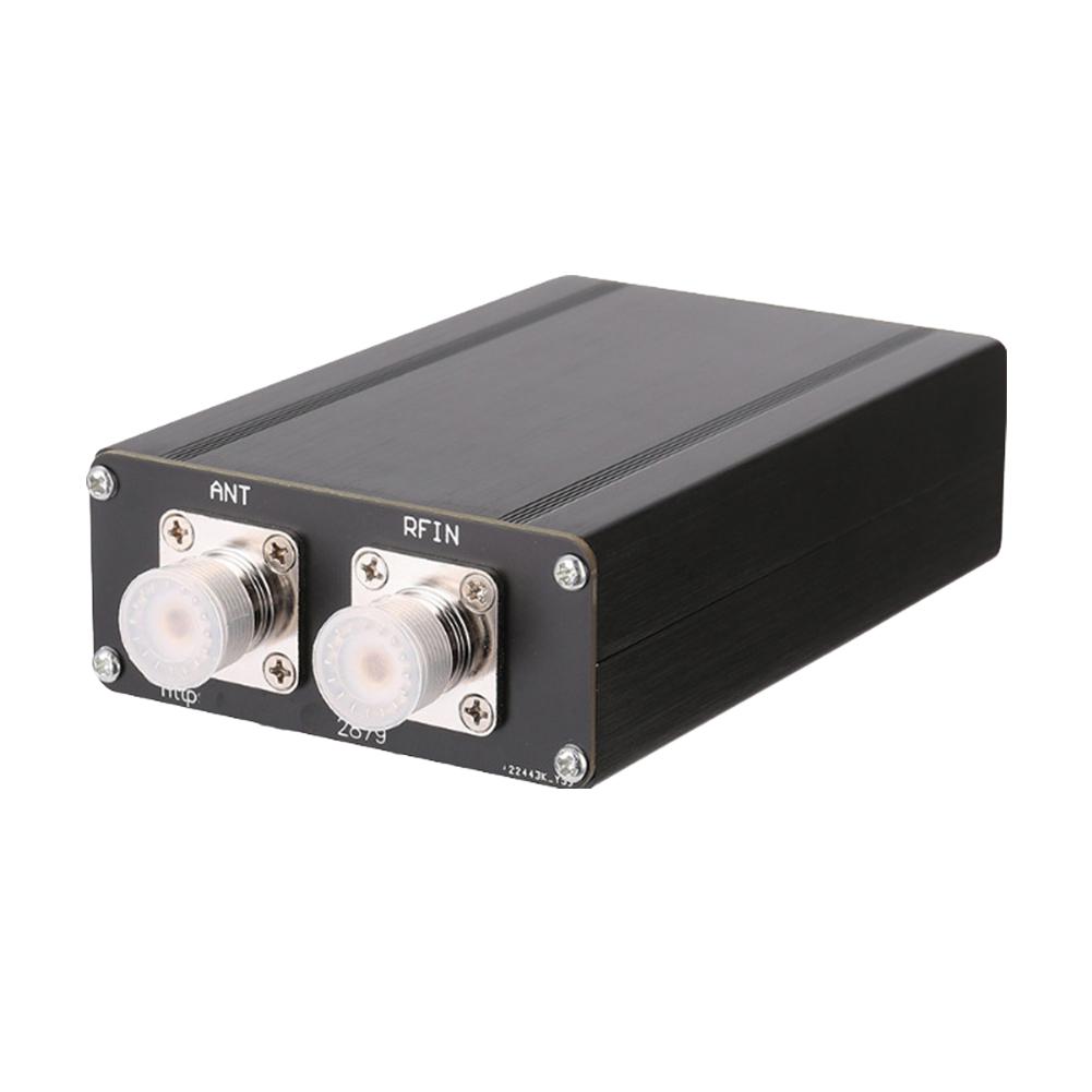 1.8-50MHz Automatic Antenna Tuner 0.91inch OLED Display by N7DDC 7x7 3.2 Firmware Programmed with Metal Housing Assembled