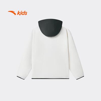 Kids' 2026 Spring Outdoor Hooded Knitted Jacket