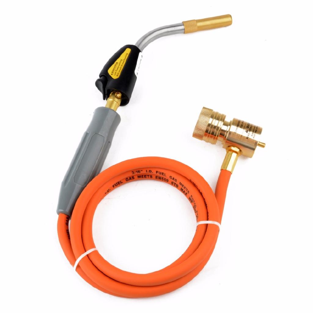 Hose Solder Propane Welding Torch With Gas Self Ignition Turbo Torch For Plumbing Air Conditioning Heating Flamethrower High Quality New