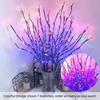 Bendable Fairy Lights Battery Operated Willow Branches Lights LED Simulated Tree Branch Light  Home