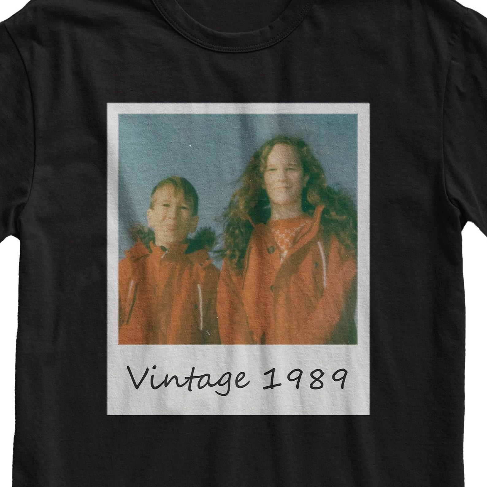 Custom Vintage Photo Shirt, Personalized Tee S