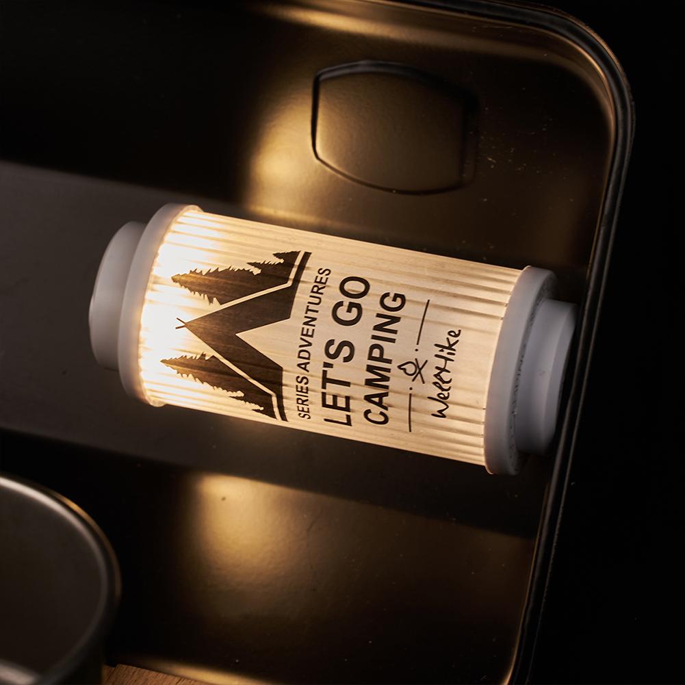 LED Outdoor Camping Light with Magnetic Base Super Bright Lantern 4500mAh Handheld Emergency Light for Outdoor Camping Hiking