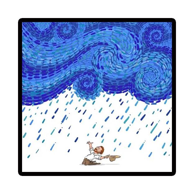 Starry Night by Vincent Van Gogh Famous Artist Art Posters and Prints Abstract Wall Picture Canvas Oil Painting Home Decoration