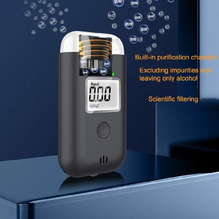 Reliable Portable Alcohol Tester Easy-to-Use Breathalyzer for Accurate Readings