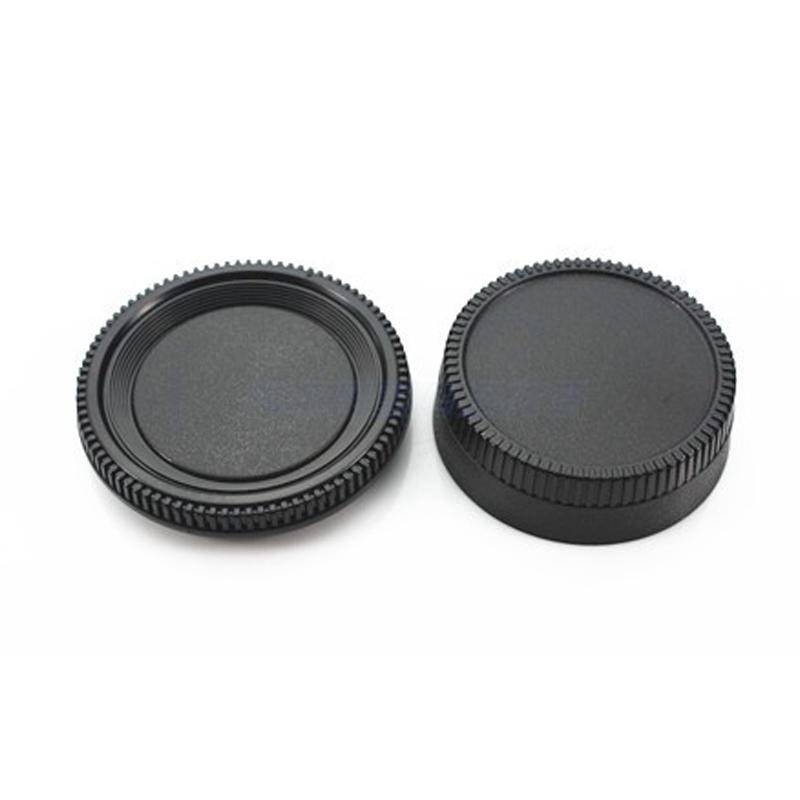 1pair Rear Lens Cap + camera Body cap for Canon nikon Sony for Pentax Micro M4/3 Panasonic M42 FD LR NX mount Camera Mount