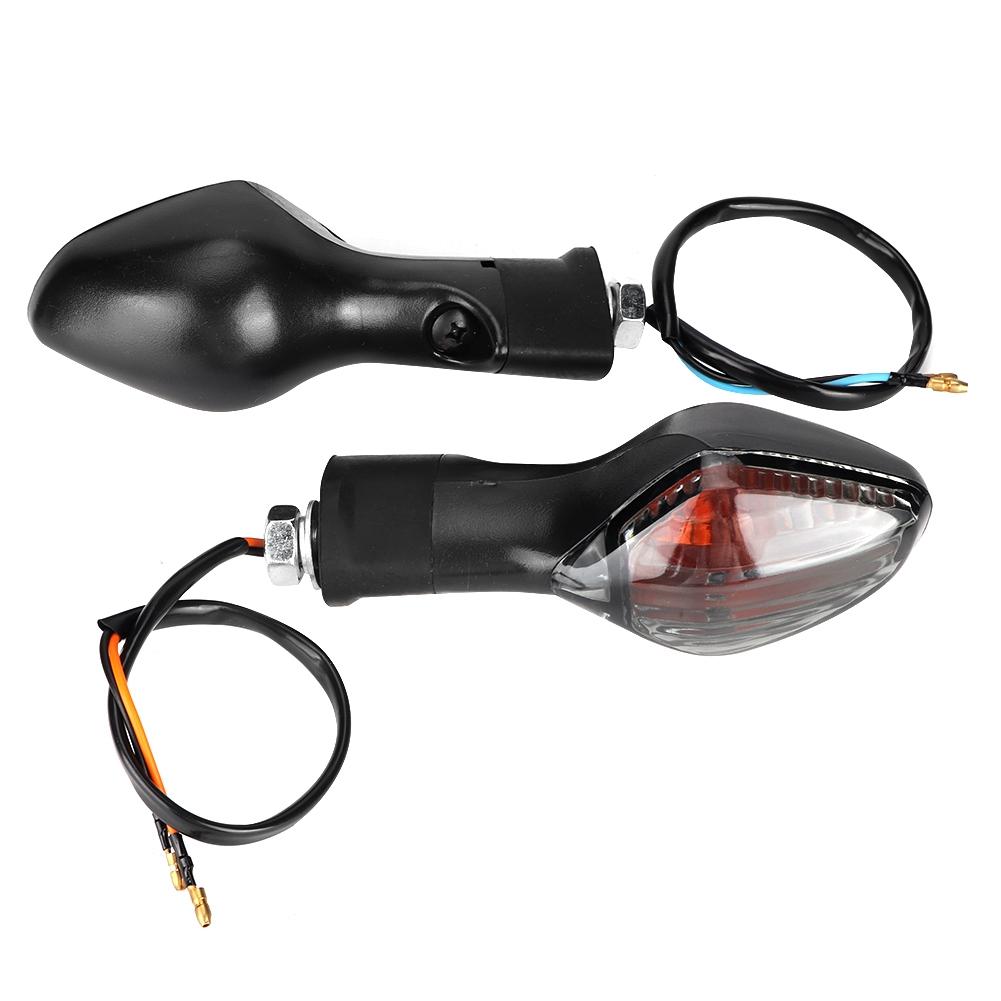 1 Pair Turn Signal Indicator Lamp Fit for   CRF250L Motorcycle Modified Black Yellow
