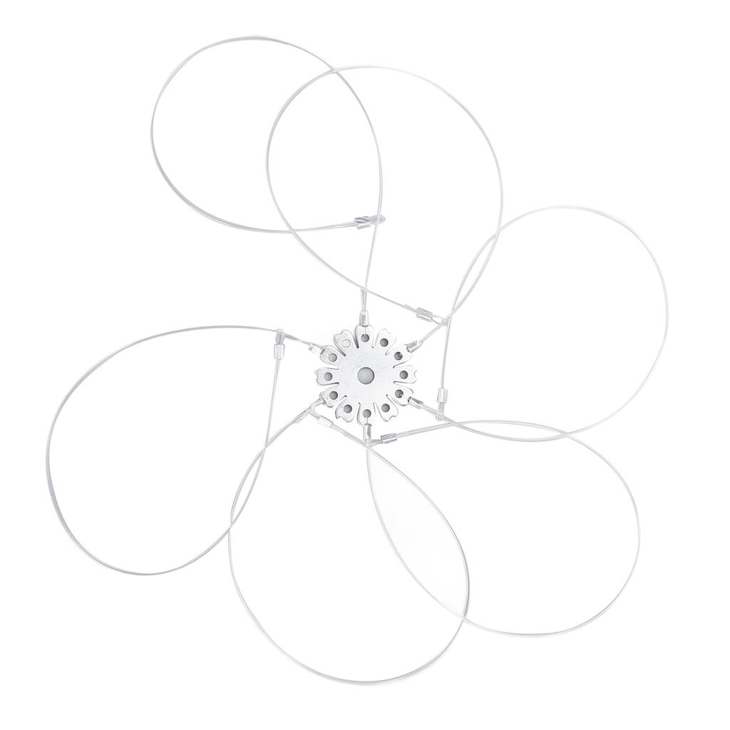 Crab Snares Reusable Rust Proof Portable Aluminum Sheet Type Crab Trap for Dungeness Blue Red Rock Crab