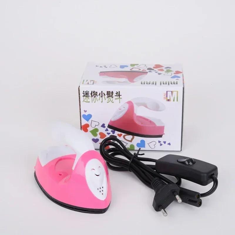 Mini Electric Iron Portable Handheld Heat Press Home Travel Craft Iron for Ironing Baby Clothes Heat Press Machine Handmade DIY