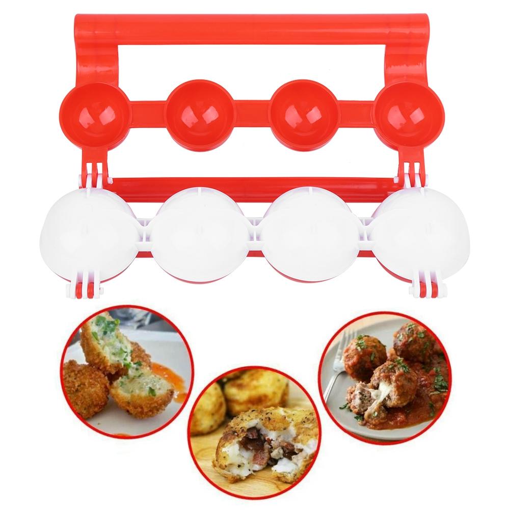 Tvořítko na masové kuličky Plněné rybí masové kuličky Forma Formička Kuličkovač Domácí Kuchyň DIY Nástroje na vaření