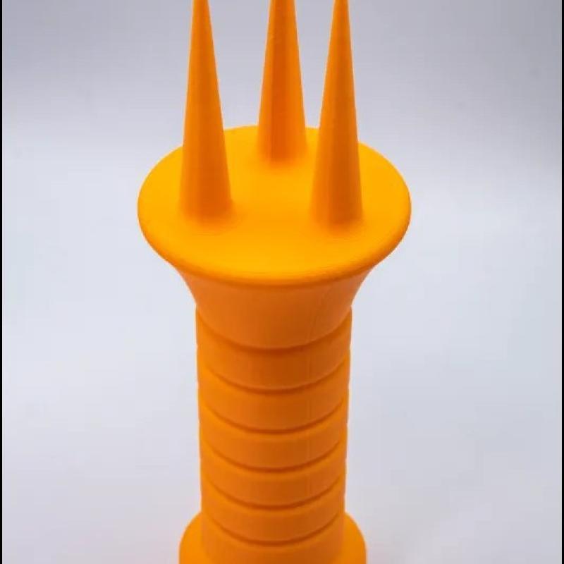 3D Printed Soil Aerator Plant Digging Fork Manual Cultivator Tiller Weeding Tool For Plant Care Growth Support Garden Lawn Soil