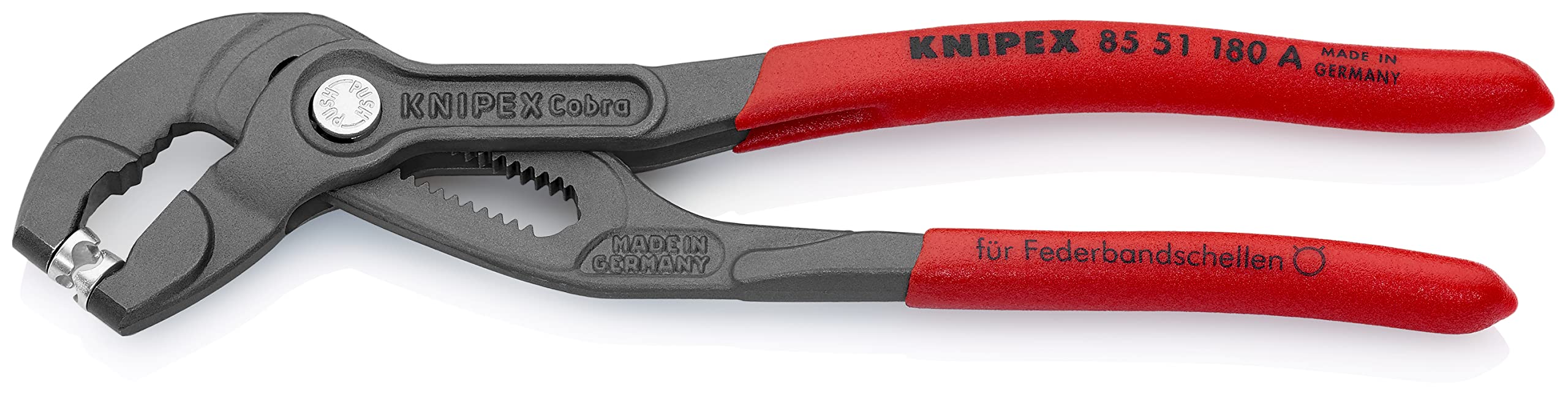 

KNIPEX Spring Hose Clip Pliers 8551-180A-TJ сірий колір