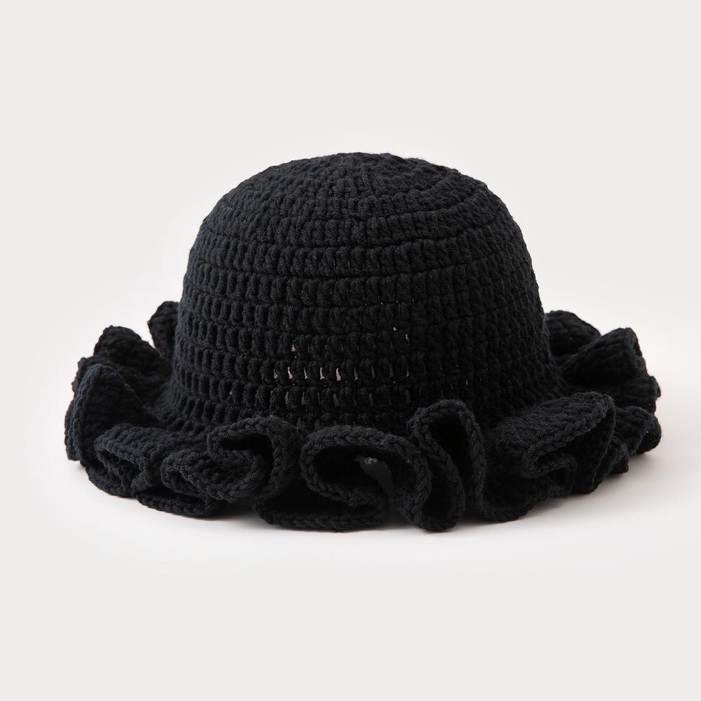 Thick Windproof Hat for Autumn and Winter, Woven Yarn, Hand Knitted Outdoor Windproof Head, Warm Hat