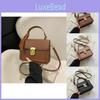 Trendy Pu Leather Square Handbag For Women Stylish Everyday Shoulder Bag