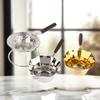Creative Hammer Patterned Fish Tea Strainer Metal Tea Filter Mesh Alloy Separator Tea Ceremony Accessories Gold Sliver