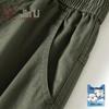 Men's Summer Cotton Cargo Capri Pants