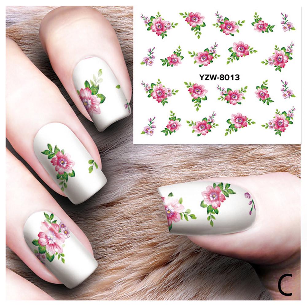 3D Nail Applique Patterned Nail Back Glue Sticker  Role Ofing Is Tasted