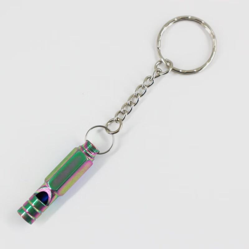 Brangdy Colorful Hexagonal Survival Whistles 4-Pack