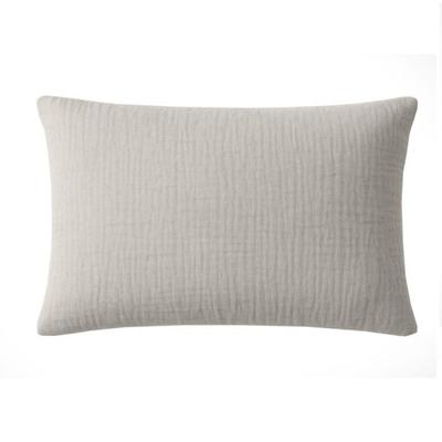 Taie D'oreiller En Gaze De Coton Lave Douce