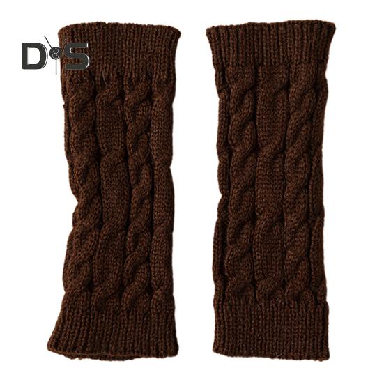 

1 пара осенне-зимних перчаток с полупальцами, трикотажные, высокоэластичные, нескользящие, утеплители для запястий, однотонные, сохраняющие тепло, ветрозащитные, для велоспорта, письма и набора текста кофейный