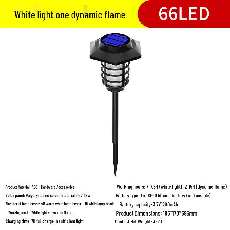 Nufeng Solar Flame Garden Light