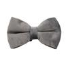 Dark grey flannel pet collar dog collar dog leash dog leash pet chest harness dog leash