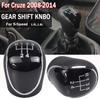 5 Speed Manual Transmission Shift Knob Gear Head For Chevrolet Chevy Cruze 2008-2014 1.6L 1.8L Black ABS