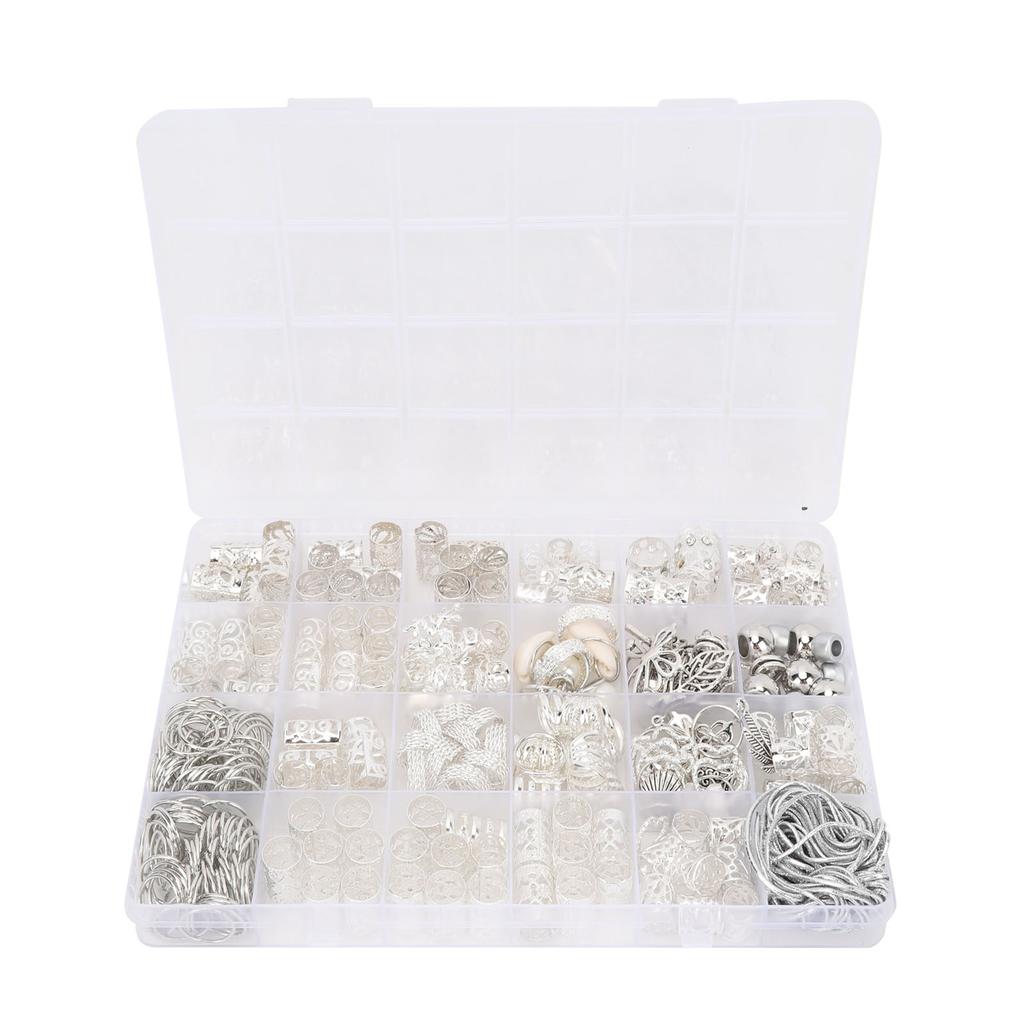 Hair Jewelry for Braids Metal Coil Ring Cuff Pendant Alloy Hair Braid Accessories Loc Dreadlock