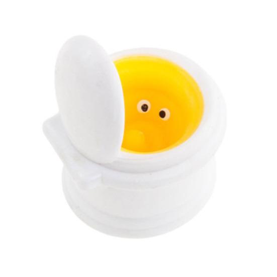 Popping Shit Toilet Squeeze Toy Stress Relief Cartoon Poop Toilet Cup Anti-Anxiety Stress Ball Portable Students Office Worker Desk Toy