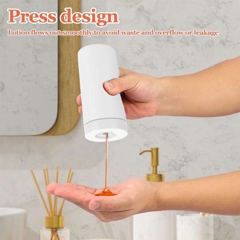 Silicone Dish Soap Dispenser Reusable Dish Soap Squeeze Bottle Portable Dishwashing Liquid Dispenser for Kitchen Sink