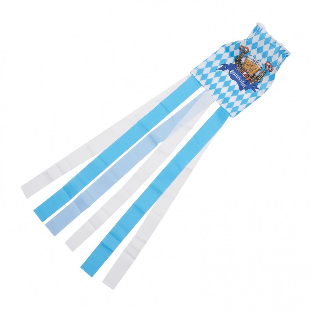 Backyard Bavarian Flag Decoration For Shop Garden Hanging