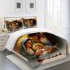 Set of 3 Nativity Scene Featuring The Holy Family, Christmas-Themed Duvet Cover And Pillowcase, with a Radiant Design