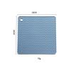 Silicone Honeycomb Heat-Resistant Non-Slip Pot Mat - Easy Clean & Anti-Scalding Placemat.