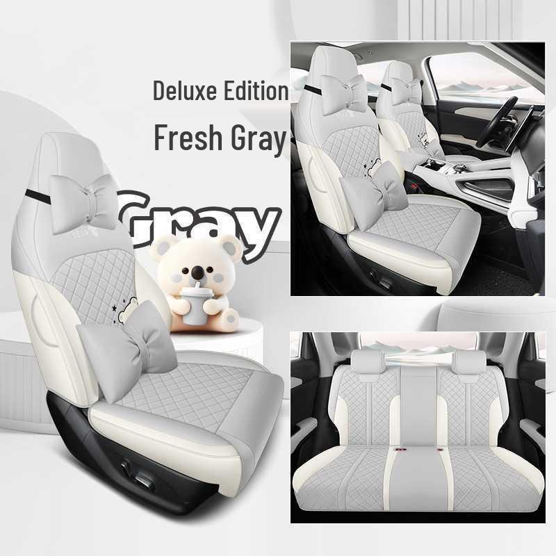 BYD Yuan UP All-Season Leather Car Seat Cover - Full Coverage & Breathable