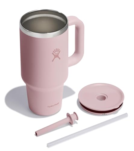 All Around Travel Tumbler, 32oz (946ml), Trillium, Insulated, Straw, Handle (Official Japanese Product)